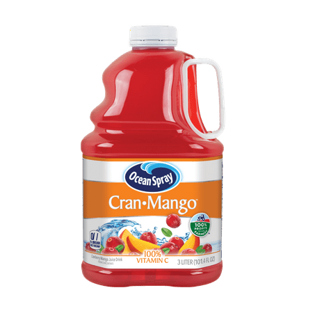 (2 Pack) Ocean Spray Juice, Cran-Mango, 101.4 Fl Oz, 1 (Best Mango E Juice Malaysia)