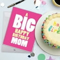 thumbnail image 5 of 1 Big Funny Birthday Card with Envelope (8.5 x 11 Inch) - Big Happy Birthday Mom Birthday Mother J5972BMG, 5 of 6