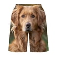 thumbnail image 3 of guisaled Mens Swim Suit Trunks Mens Swim Trunks Quick Dry Drawstring Elastic Waist Bathing Suit Swimming Board Shorts Cute Dog Printed Beach Shorts Swimwear, 3 of 5