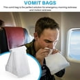 thumbnail image 4 of 50 Piezas Bolsas de VóMito Blancas Vomitar para el Movimiento Enfermedades la MañAna y Resacas Bolsa Papel Desechable Viaje, 4 of 5