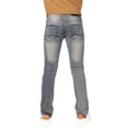 thumbnail image 2 of CULTURA AZURE  Boy's Saddle Stitch Stretch Jeans, Lt Blue, 10, 2 of 6