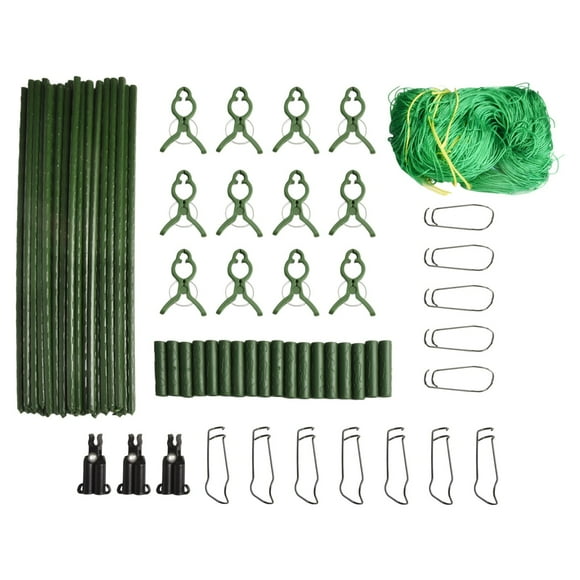 Feimier 48 x 48 Inch Foldable Cucumber Trellis for Raised Bed- A-Frame Garden Trellis fo