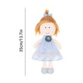 thumbnail image 2 of Christmas Soft Knit Rag Doll 13.7in, Premium Cotton Stuffed Figure – Festive Home Decor, Collectible Gift & Comforting Companion, 2 of 7