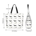 thumbnail image 5 of Kdxio Dachshund Dog Casual Tote Bags Women Big Capacity Shoulder Bag for Women Travel Shoulder Bags Handbags, 5 of 8