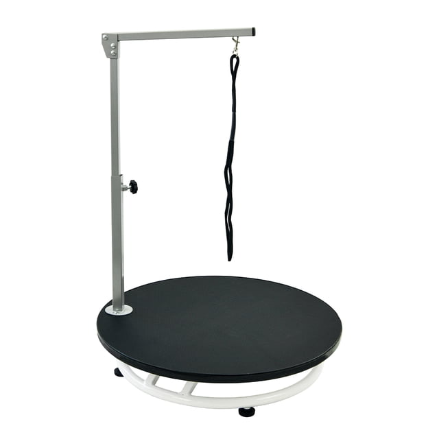 Mesa de Grooming Canino Giratoria Vanlig Bulmastiff 360° con Brazo Ajustable