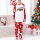 thumbnail image 1 of Conjunto de pijama familiar a juego con blusa y pantalón estampado a cuadros navideños de Naughtyhood, unisex, de algodón, de 2 piezas., 1 of 6