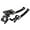 Black, variant on 7/8" Folding Clutch Brake Lever for Xmotos BSE KAYO Apollo Thumpstar 70cc 110cc 125cc 150cc SSR Pit Dirt Bike Parts Motorcycle Silver