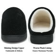 thumbnail image 3 of Dannto Womens Mens House Winter Slippers House Memory Foam Slide Bedroom Home Indoor Cozy Closed Toe Shoes, 3 of 6