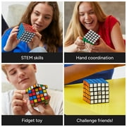Rubik’s Cube Professor, 5x5 Cube Brain Teaser Fidget Toy, Ages 8+