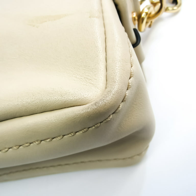 Preloved Women's Shoulder Bags - Cream