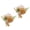 Champagne, variant on Yihuala 2Pcs Rose Corsages for Wedding Ceremony Anniversary Prom Party, Flower Wrist Corsages for Mother of and Grooms