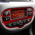 thumbnail image 3 of For Peugeot 206 1998-2008 2009 2010 2011 2012 2013 2014 Real Soft Carbon Fiber Sticker LHD RHD Car Central Control Button Trim., 3 of 8