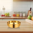 thumbnail image 7 of Extra Large Thickened Mixing Bowl with Flat Bottom, Large Capacity Dough Kneading Basin for Baking, Multi-Purpose Seasoning Dishwashing Bowl, Heavy-Duty Plastic Mixing Bowl for Kitchen, 13in, Gold, 7 of 7