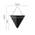thumbnail image 5 of Triangur de Pared Geométrica Zulema 2pc Plantador colgante, 5 of 5