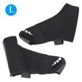 thumbnail image 5 of 1 par de cubrezapatos de ciclismo unisex, resistentes al viento, impermeables, térmicos, cálidos, con cremallera, para ciclismo de montaña [L], 5 of 5