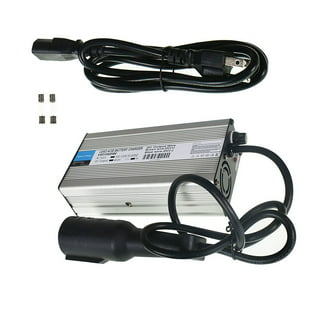 MDHAND 48V 2A Battery Charger Lotus Head, Power Lithium Battery