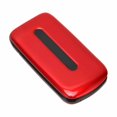 thumbnail image 3 of Teléfono con tapa 2G, SIM dual, 1200 mAh, teléfono con tapa con doble SIM, pantalla a color de 1,77 pulgadas, teléfono celular de 100 a 240 V, enchufe rojo de EE. UU., 3 of 10