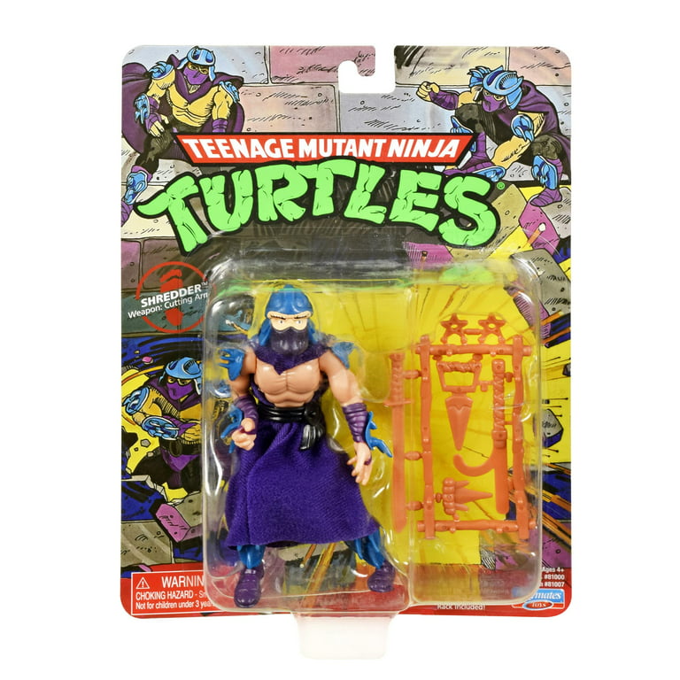 Teenage Mutant Ninja Turtles: 4 Original Classic Shredder Basic Figure by  Playmates Toys 