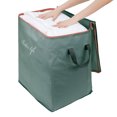 thumbnail image 4 of Unique Bargains 1 Pack Clothes Storage Bags Moving Bags Gray 31*18*20in, 4 of 7