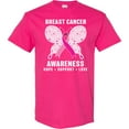 thumbnail image 3 of Inktastic Breast Cancer Awareness Hope Support and Love T-Shirt, 3 of 5