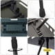 thumbnail image 5 of Patas plegables para mesa de Camping patas de banco de trabajo plegables de altura ajustable patas para mesa de centro DIY equipo de Camping para viajes al aire libre, 5 of 8