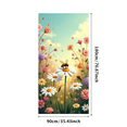 thumbnail image 3 of LUUFILx Floral Backdrop Banner Spring Garden with Bees and Daisies for Events Photography Props Wedding Party Supplies Background Decoration, 3 of 8