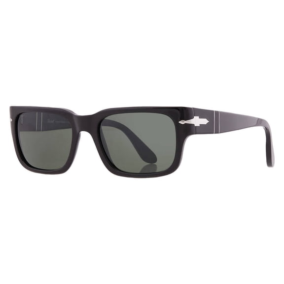 Persol Green Rectangular Men's Sunglasses PO3315S 95/31 55