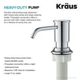 thumbnail image 3 of Kraus KSD-80ORB Kitchen Soap and Lotion Dispenser, Oil-Rubbed Bronze, 3 of 7