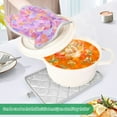 thumbnail image 4 of 2 Pack Pot Holders for Kitchen Heat Resistant Hot Pads Sets for Cooking Baking Small Colors Shapes, 4 of 7