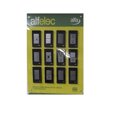 thumbnail image 2 of Placa de Pared Alfelec de teléfono en Acrílico Negro 5 Pzs, 2 of 2