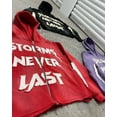 thumbnail image 3 of Sudadera con capucha de gran tamaño de marca de moda Harajuku, chaqueta retro con letras bordadas, sudadera holgada con cremallera estilo gótico punk Y2k para hombre y mujer, 3 of 6