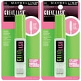 thumbnail image 1 of Maybelline New York Great Lash Clear Mascara Makeup, Clear, 2 Count, 1 of 5