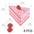 thumbnail image 3 of 8Pcs Cake Shaped Cookie Sweets Box Paper Gift Container Birthday Party Favors Dessert Chocolate Packaging Box, 3 of 7