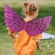 thumbnail image 4 of Alas de ángel para niños, mujeres, mariposas, hadas, para niños, niñas, cumpleaños, Halloween Rosa roja, 4 of 9