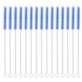 thumbnail image 1 of Uxcell Lot de 15 Brosses de Nettoyage pour Pailles à Boire, Poils en Nylon 8 Pouces x 2/8 Pouces Brosse Longue pour Paille pour Bouteille et Tube (Bleu), 1 of 6