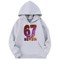 thumbnail image 3 of shqvo Cute Cherry Hoodie for Girls Bow Graphic Hoodies Kids Long Sleeve Hooded Sweatshirt Preppy Clothes Pullover, 3 of 6