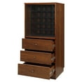 thumbnail image 5 of ACME Wiesta Wine Cabinet in Walnut, 5 of 8