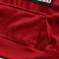 thumbnail image 5 of Hicidod Baby Sweatsuit Set Letter Printed Velvet Toddler Tracksuit Two Piece Outfits Long Sleeve Pullover Hoodie Sweatpants Sets, 5 of 7