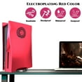 thumbnail image 2 of Cover Plates Electroplated for PlayStation 5 Disc Edition, PS5 Accessories Faceplates with Vented Design, Shell Plates for PS5 Console, Anti-Scratch, Dustproof, 2 of 5