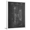thumbnail image 1 of Gibson Les Paul Guitar Patent, Framed Art Print Wall Art by Cole Borders Sold by Art.Com, 1 of 1