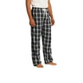 thumbnail image 4 of Adult Men's Flannel Plaid Pant Color Black 3X-Large Size, 4 of 8