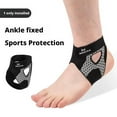 thumbnail image 3 of QHUDLV -thin Ankle Brace Ankle Fixation Brace Bi-directional Strap Compression F3, 3 of 9