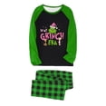 thumbnail image 2 of Pijamas navideños a juego Grinch - TKing Fashion 2024 Nuevos conjuntos de pijamas navideños familiares a juego Grinch, pijamas navideños navideños para parejas, adultos y niños, Mujer S, 2 of 3