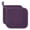 Purple, variant on 2PCS 100% Cotton Pot Holders, Kitchen Basic Potholder Heat Resistant, Terry Pot Holder Set for Cooking and Baking