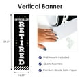 thumbnail image 3 of Big Dot of Happiness Happy Retirement - Retirement Party Front Door Decoration - Vertical Banner, 3 of 7