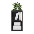 thumbnail image 5 of Furinno PASIR Book Shelf, 2-Tier Modern Bookshelf, Open Shelves Bookcase 9 x 12 x 21, for Living Room, Bedroom, Home Office, Darkwood, 5 of 5