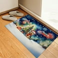 thumbnail image 3 of Merry Christmas and Happy New Year Santa Yorkshire Terrier Holiday Xmas Winter Doormat Yorkie Dog Lover Gifts Indoor Outdoor Welcome Mat - 00024, 3 of 5