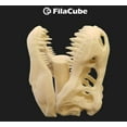 thumbnail image 6 of Ivory White (Off-White/Creamy-White/Slightly Yellowish White) PLA 3D Printer 1.75mm Filament - FilaCube 1.75 mm 1kg PLA 2 3-D Printing Plastic for Bone Lithophane Piano Key Elephant tusk Tooth fang, 6 of 7