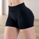 thumbnail image 3 of Pantalones cortos de ciclismo para mujer, cintura alta, mallas levanta glúteos (negro, talla S), 3 of 5