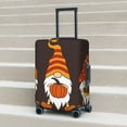 thumbnail image 6 of Hirioo Fall Gnomes for Elasticity Suitcase Cover (No luggage Included) Durable Luggage Protector Fits 18-32 Inch Luggage-Small, 6 of 7